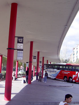 estació d'autobusos Meridiana/Fabra i Puig