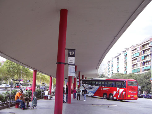 estació d'autobusos Meridiana/Fabra i Puig