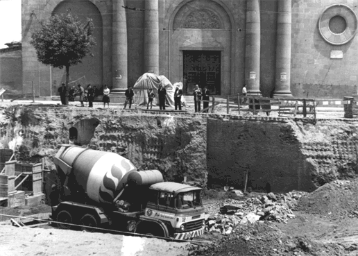 les obres del metro de 1967