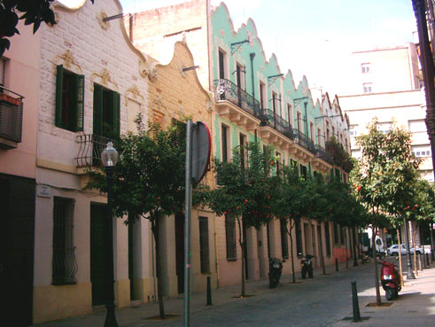 Modernisme al Carrer Coroleu