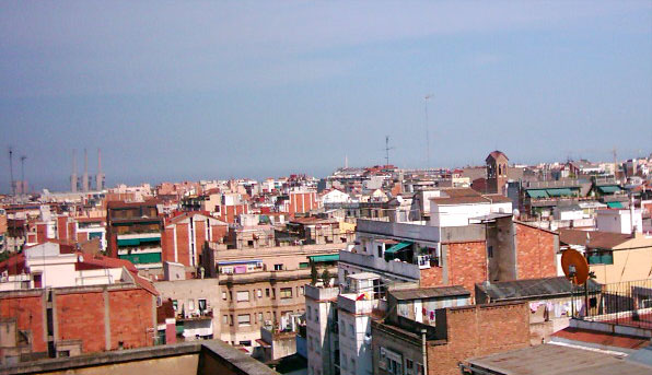 panoràmica del Barri de Sant Pacià