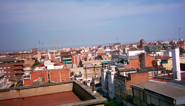 panoràmica del Barri de Sant Pacià