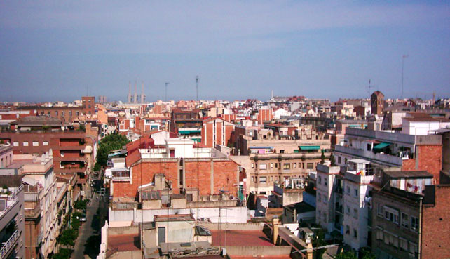 panoràmica del Barri de Sant Pacià