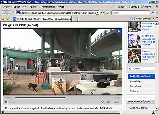 video a La Vanguardia Digital