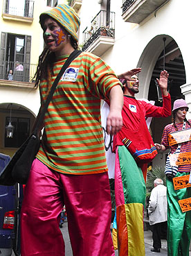 el Mercat de Sant Andreu, Diables i L'Harmonia