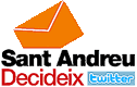 pàgina a Twitter de Sant Andreu Decideix