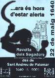 cartell Revolta dels Segadors des de STAP 2001