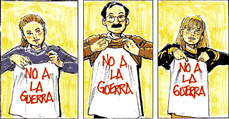 "guerra" d'humor pacífic