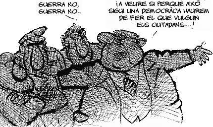 "guerra" d'humor pacífic