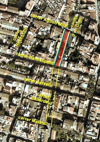 Especulació als carrers Agustí Milà i Sant Hipòlit