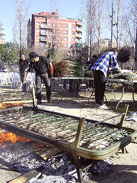 imatges de la Calçotada