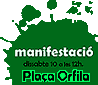 Manifestació contra el MeetingPoint