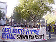 inici de la manifestació a la plaça Orfila