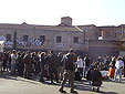 fi de la manifestació al Barri d'Estadella