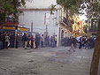 inici de la manifestació a la plaça Orfila