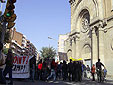 inici de la manifestació a la plaça Orfila