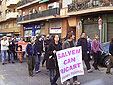 la manifestació pel Barri de Mercadal