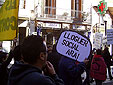 la manifestació pel Barri de Mercadal