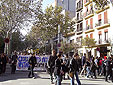 la manifestació pels Barris de Sant Pacià i Cases Noves