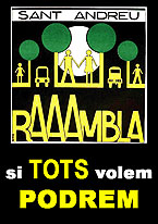 Cartell i Campanya 'Sant Andreu RAAAMBLA'